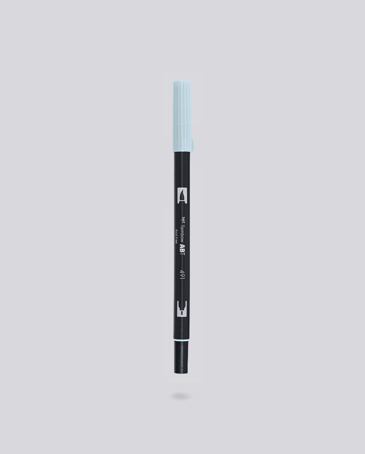 Dual Brush Pen Tombow 491 Glacier Blue