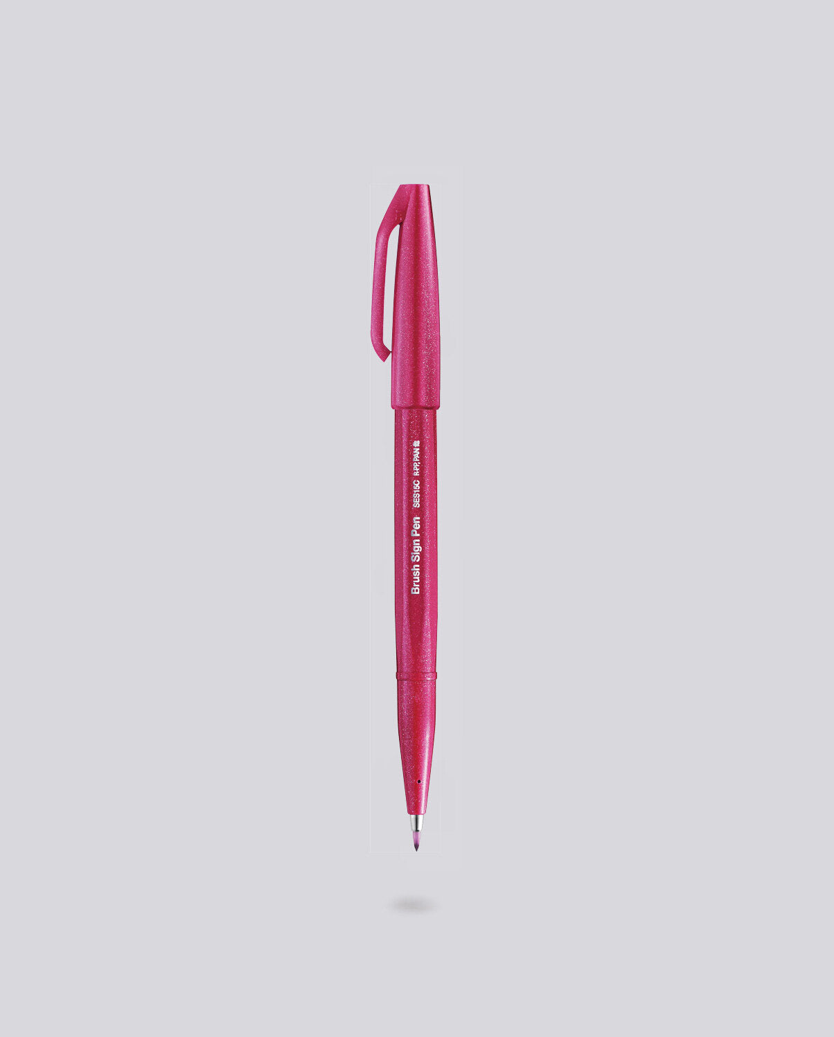 Brush Sign Pen Faserschreiber Pentel SES15C B2X Burgundrot